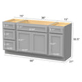 Bath Vanity Cabinet CVD 15-1 KIT
