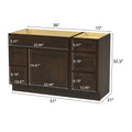 Bath Vanity Cabinet CVD LR2 KIT