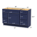 Bath Vanity Cabinet CVD LR2 KIT
