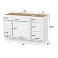 Bath Vanity Cabinet CVD LR2 KIT