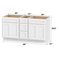Bath Vanity Cabinet CVD 12-3 KIT