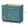 Bath Vanity Cabinet Only CVD LR