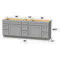 Bath Vanity Cabinet CVD LR2 KIT