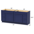 Bath Vanity Cabinet CVD LR2 KIT