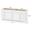Bath Vanity Cabinet CVD LR2 KIT