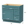 Bath Vanity Cabinet Only CVD LR