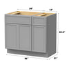 Bath Vanity Cabinet CVJ 12-1 KIT