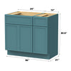 Bath Vanity Cabinet CVJ 12-1 KIT