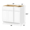 Bath Vanity Cabinet CVJ 12-1 KIT