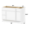 Bath Vanity Cabinet CVJ LR1 KIT