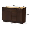 Bath Vanity Cabinet CVJ LR1 KIT