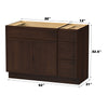 Bath Vanity Cabinet CVJ 12-3 KIT