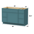 Bath Vanity Cabinet CVJ LR2 KIT