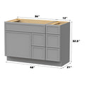 Bath Vanity Cabinet CVJ LR2 KIT