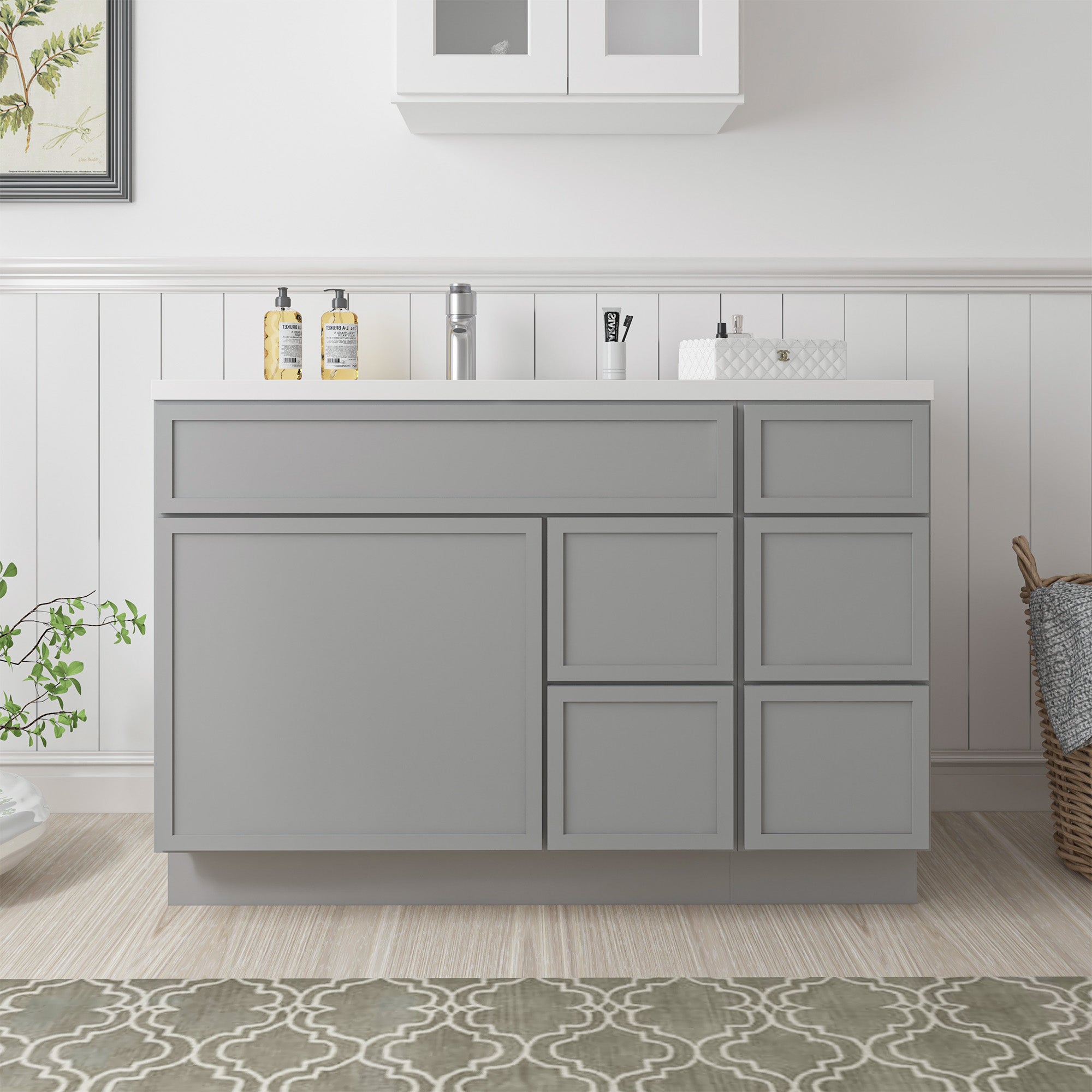 Bath Vanity Cabinet CVJ LR2 Kit | VanityArt - Vanityart
