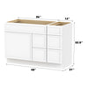 Bath Vanity Cabinet CVJ LR2 KIT