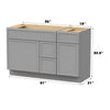 Bath Vanity Cabinet CVJ LR1 KIT