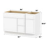 Bath Vanity Cabinet CVJ LR1 KIT