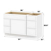 Bath Vanity Cabinet CVJ LR2 KIT