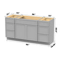 Bath Vanity Cabinet CVJ 15-3 KIT