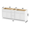 Bath Vanity Cabinet CVJ 12-3 KIT