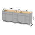 Bath Vanity Cabinet CVJ LR2 KIT