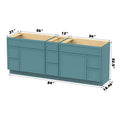 Bath Vanity Cabinet CVJ LR2 KIT