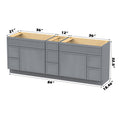 Bath Vanity Cabinet CVJ LR2 KIT