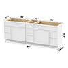 Bath Vanity Cabinet CVJ LR2 KIT