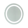 Frameless Round LED Light Bathroom Vanity Mirror in Clear VAR16