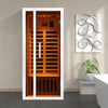 Extendable Indoor FAR Infrared Sauna Bluetooth Compatible with 6 Carbon Heaters VAS01