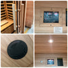 Extendable Indoor FAR Infrared Sauna Bluetooth Compatible with 6 Carbon Heaters VAS01