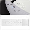 Elongated Smart Toilet Bidet 1 Piece 1.28 GPF in White w/Auto Flush Heated Seat Air Drying Remote Control LED Display VAST68GE