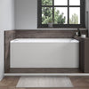 Acrylic Soaking Bathtub with Overflow and Drain B301 Left